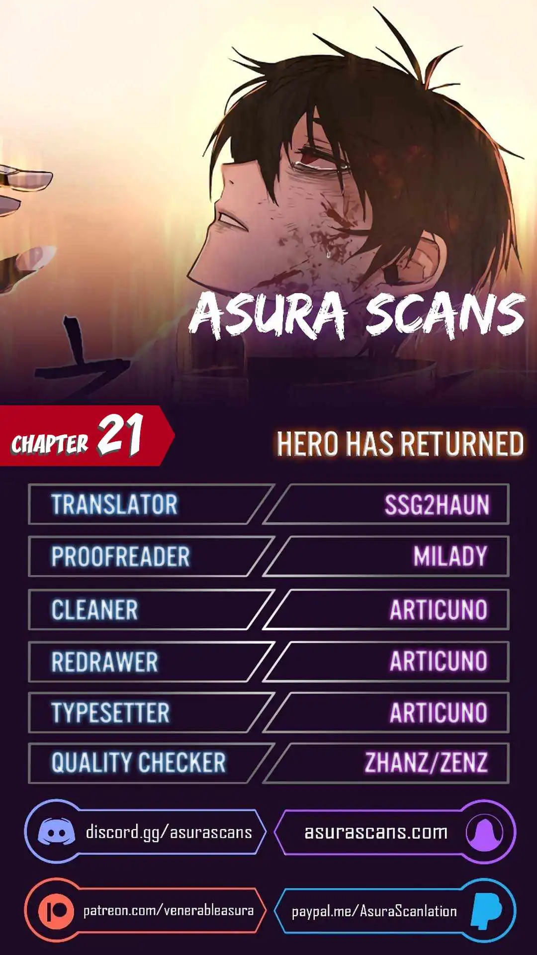 Hero Has Returned Chapter 21 1